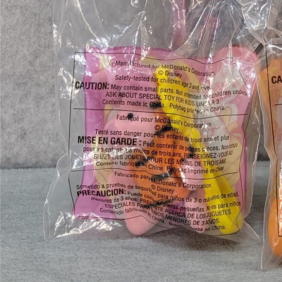 Sealed NIP 2000 McDonald's Happy Meal Toys Winnie the Pooh Set of 5 - Picture 3 of 8